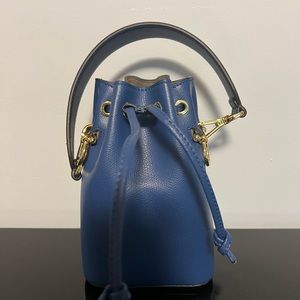 Fendi Mon Tresor Navy Mini bucket Bag